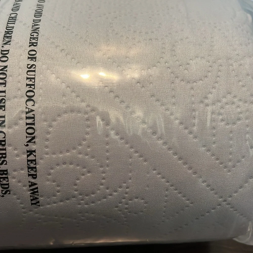 Queen gray bedspread NIB